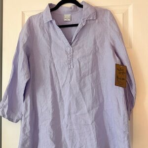 Lavender Women's Tunic Top